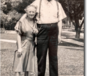 Hazel and Charlie as Mutt and Jeff