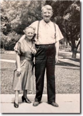 Hazel and Charlie as Mutt and Jeff